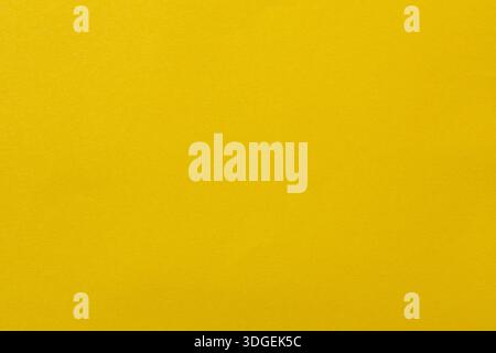 Bright Yellow Solid Color Background Smooth Surface for Design Template Stock Photo