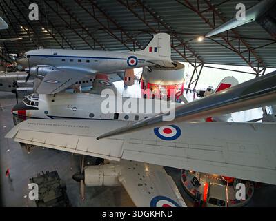 General view of RAF Musuem Cosford, Shropshire, UK Stock Photo