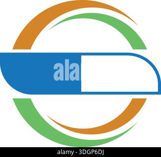 professional logo design business logo simple design Stock Vector