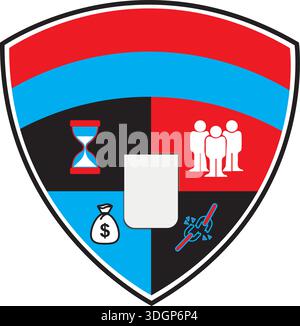 sport logo design simple vector logo business logo design Stock Vector
