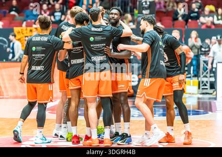 Chemnitz, Germany January 18, 2026: 1.BBL - 2025/2026 - Niners Chemnitz ...