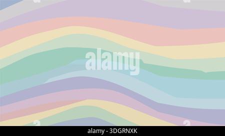 Abstract pastel paper fold effect with subtle shading vector. Minimalist origami background with soft geometric creases and elegant depth. Stock Vector