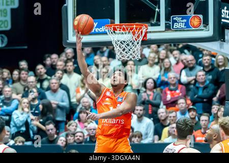 Chemnitz, Germany January 18, 2026: 1.BBL - 2025/2026 - Niners Chemnitz ...