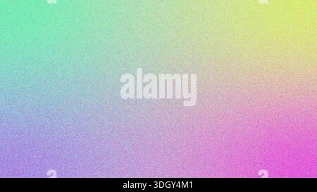 Abstract background of colorful gradient with wave pattern for poster design. Retro grainy gradient background noise texture effect. Stock Photo