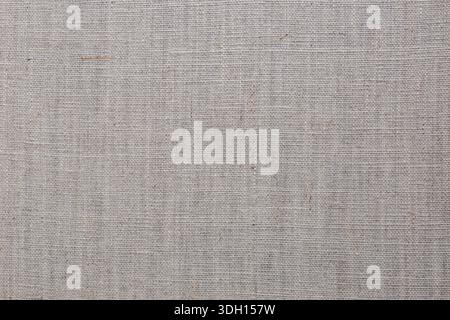 Linen art canvas blank background backdrop, for use with oil and acrylic paints. Art craft supplies concept Stock Photo