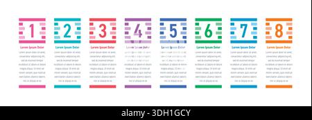 Vector Infographic design with icons.process diagram, flow chart, info graph, Infographics for business concept, presentations banner, workflow layout Stock Vector
