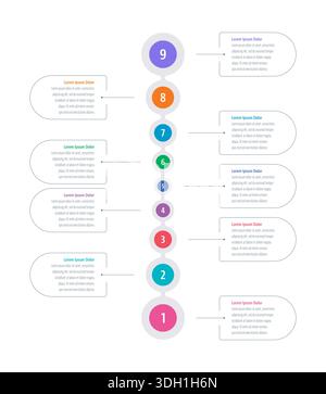 Infographic,Diagram,Business,Graph, Marketing,Planning,Organization,Strategy, Plan - Document,Abstract,Banner - Sign, Brochure,Business Finance and In Stock Vector