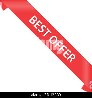 Comprehensive Red Corner Ribbon Set – Glossy Promotional Banners for E-commerce featuring Coming Soon, Buy Now, Best Price, New, and Limited Offers Stock Vector