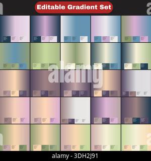 Editable Gradient Set,Vintage seamless pattern, Stylish Geometric Background, Abstract Repeat Pattern, Illustration, Vintage Design, Geometrical,Cover Stock Vector
