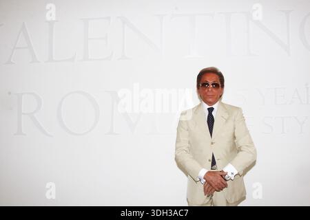 VALENTINO GARAVANI (11 May 1932 - 19 January 2026), known mononymously as VALENTINO, an Italian fashion designer who founded the Valentino fashion house in 1960, has died aged 93. The Valentino brand, renowned for its opulent, elegant take on women’s fashion, was a leading figure in high fashion throughout the 1970s and 1980s. FILE PHOTO SJHOT ON: July 6, 2007, Rome, Italy: Designer VALENTINO GARAVANI at Ara Pacis in Rome in an exhibition called '45 Years of Style'. (Credit Image: Evandro Inetti/ZUMAPRESS.com) EDITORIAL USAGE ONLY! Not for Commercial USAGE! Stock Photo