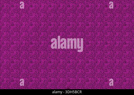 An abstract neon pink and purple pattern on a dark black backdrop. The intricate design features vibrant hues, creating a dynamic and visually strikin Stock Photo