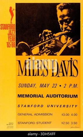 Vintage Jazz poster - Miles Davis - Thelonious Monk - Ruth Brown