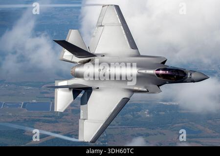 A Lockheed Martin F-35C Lightning II of the U.S. Navy VFA-125