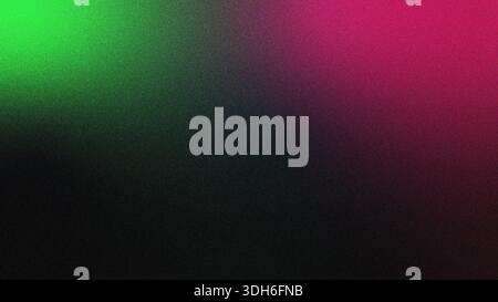 Purple and deep green grainy gradient mesh , Grainy gradient abstract background for web banner poster design, grain texture effect, copy space Stock Photo