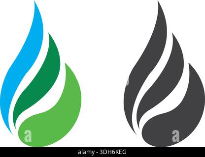 water drop Logo Template Pro Vector Stock Vector
