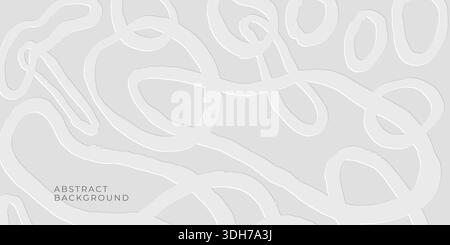 Abstract White Textured Background design. Abstract white background. Minimal geometric white light background abstract design. Abstract white backgro Stock Vector