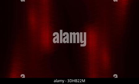 Sophisticated dark red matte background featuring subtle geometric triangle mesh pattern and soft ambient lighting. Perfect for high-end tech branding Stock Photo