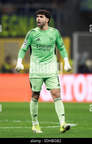 David Raya (Arsenal FC) during the UEFA Champions League, League phase ...