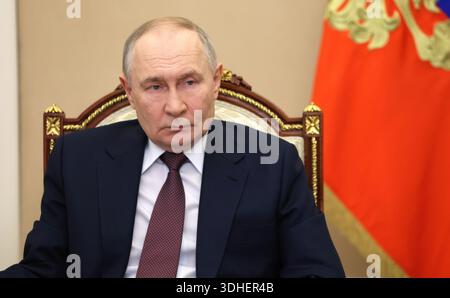 Moscow Russia 21st Jan 2026 Russian President Vladimir Putin Takes 