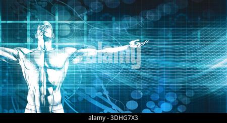 Professional Development Background Featuring Advanced Technology Expertise Stock Photo