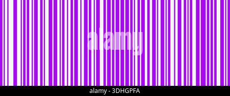 Barcode stripe pattern background. Abstract thin and thick vertical lines with different stripe widths Stock Vector