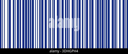 Barcode stripes bg with vertical lines. Modern abstract pattern for covers, banners Stock Vector