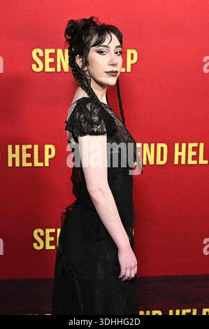 Emma Raimi bei der Premiere des Kinofilms Send Help im Odeon Luxe ...