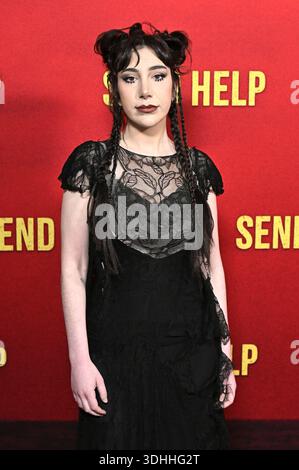 Emma Raimi bei der Premiere des Kinofilms Send Help im Odeon Luxe ...
