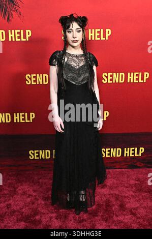 Emma Raimi bei der Premiere des Kinofilms Send Help im Odeon Luxe ...