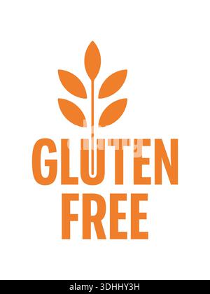 gluten-free-logo-symbol-vector Stock Vector