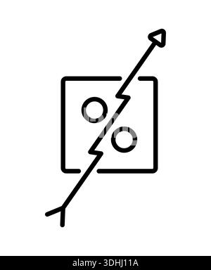 percent symbol and arrow sign in circle. percent symbol and arrow concept Stock Vector