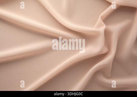 Pink sheer fabric Stock Photo