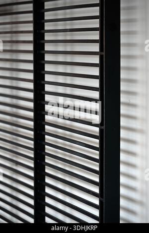 Abstract of Metal grill with shadow for use as a background texture Stock Photo