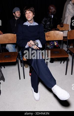Fashion Stock Photography Sites 2026.Jesse James Rutherford attends DRIES VAN NOTEN men Fall/Winter 2026 ...
