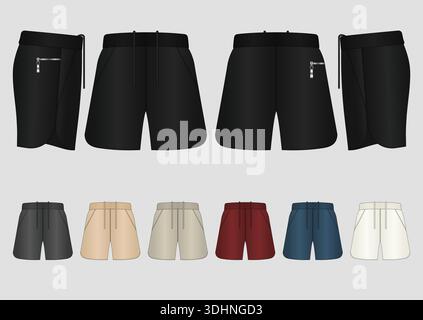 Speed Cap Design with Technical Drawing and Tech Pack for Modern Apparel Vector Stock Vector
