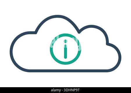 Knowledge base icon. line icon style. icon related to technology. IT support elements vector illustration Stock Vector