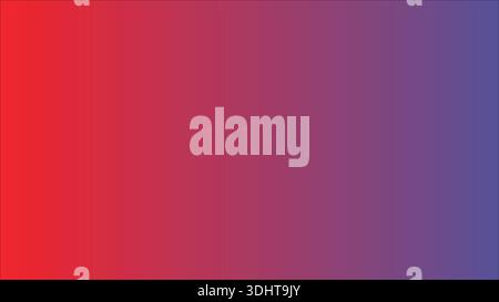 Vibrant Red to Purple Gradient Background with Smooth Color Transition Stock Vector