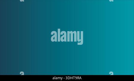 Smooth Teal Blue Green Gradient Background Stock Vector