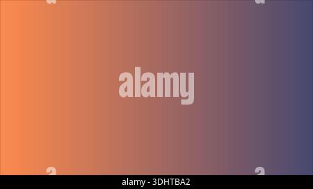 Smooth Color Gradient Background with Orange and Deep Blue Hues Stock Vector