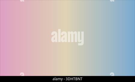 Soft Pastel Gradient Background Texture: Gentle Pink, Yellow, and Blue Blend Stock Vector