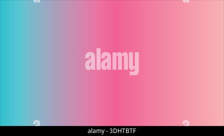 Vibrant Pink Blue Gradient Background. Smooth Modern Color Blend for Design. Stock Vector