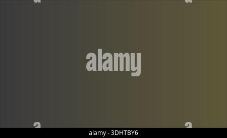 Smooth Horizontal Gradient: Dark Gray to Muted Olive Green Stock Vector