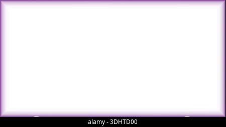 Glowing Purple Blue Neon Frame on Dark Background Stock Vector