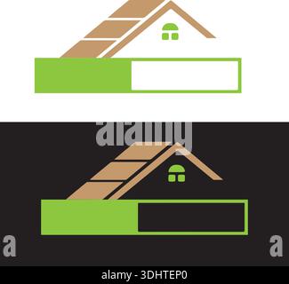 Real estate icon vector illustration template design Stock Vector