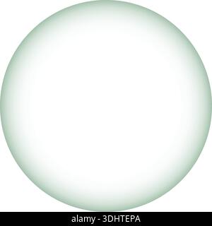 Abstract Concentric Rings Graphic with White Glow on Dark Background Stock Vector