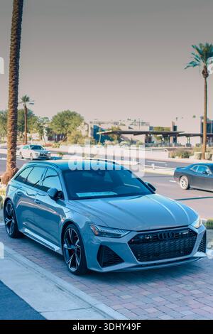 2023 Audi RS6 Avant Stock Photo