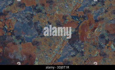 Copper multicolor slate high resolution Italian marble textures are used for home interior decoration and as surface backgrounds for ceramic tiles. Stock Photo