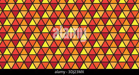 Repeating triangle shapes forming a seamless pattern Stock Vector