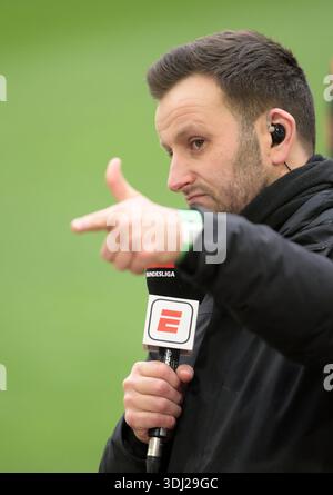Moderator Archie Rhind-Tutt (ESPN) Munich, March 21, 2026, Soccer ...
