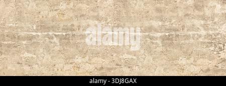 Beige concrete wall surface featuring rough texture and abstract pattern Stock Photo